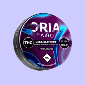 ORIA Dreamcatcher Berries and Whipped Cream Oria Indica Live Resin Distillate Gummies