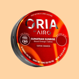 ORIA Sumatran Sunrise Sativa Blood Orange Gummies