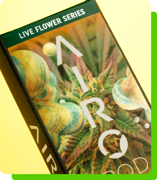 Airo Live Flower Series Product Packaging Box