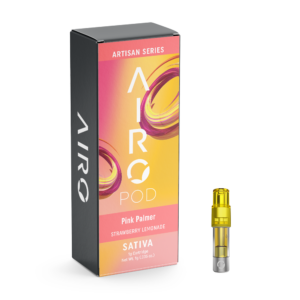 Pink Palmer AiroPod Vape Cartridge